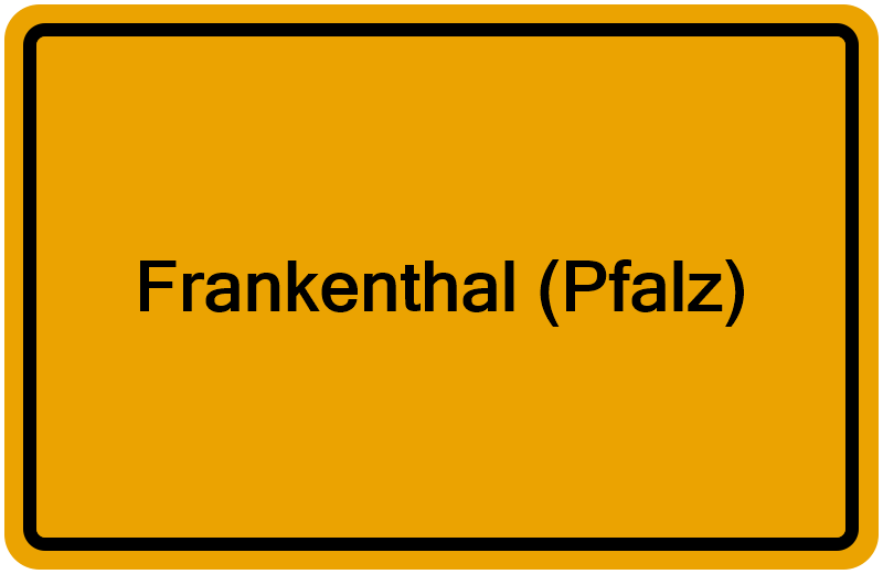 Handelsregister Frankenthal (Pfalz)